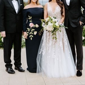 Andrea’s of Hollywood custom mother of the bride dress
